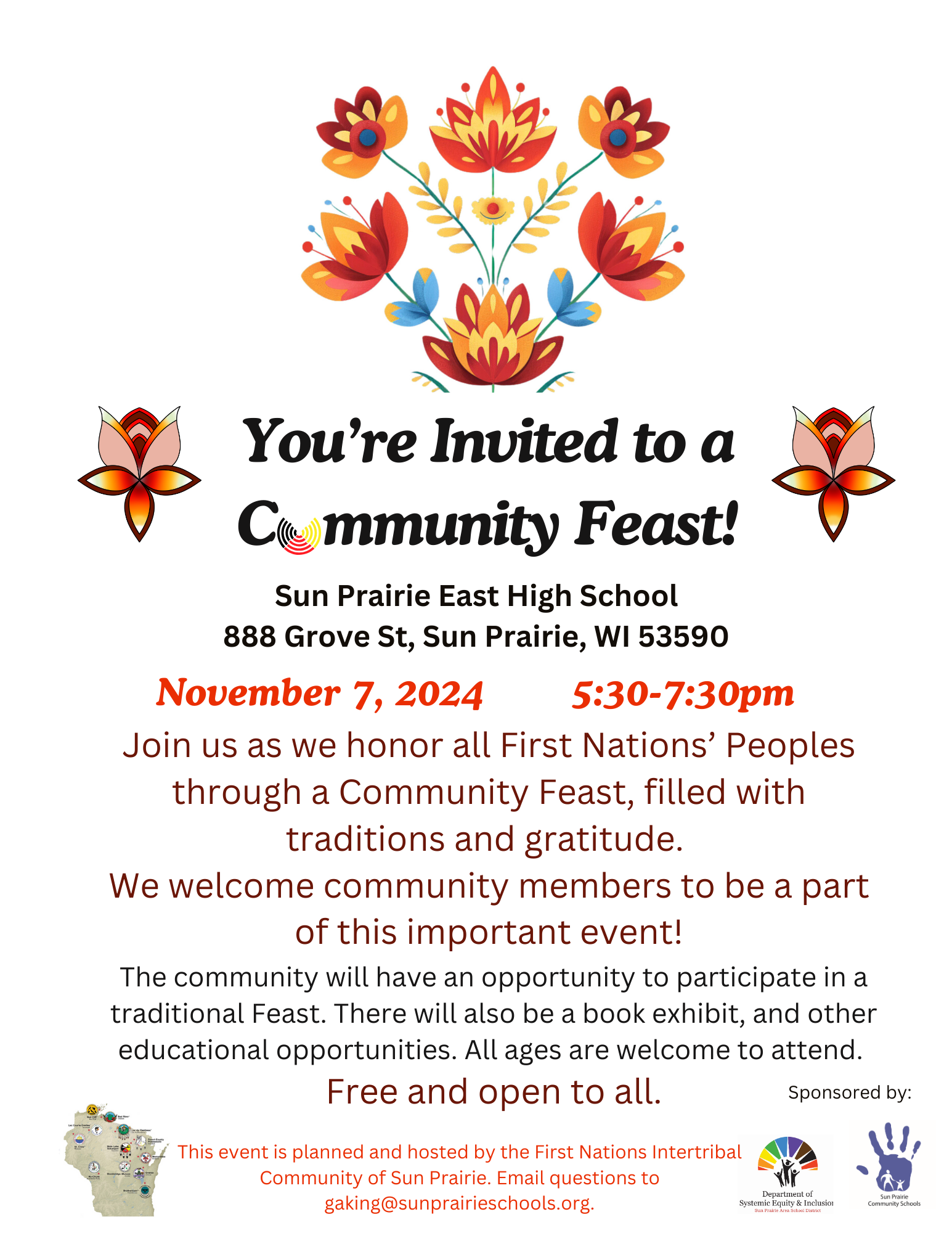 First Nations Feast updated